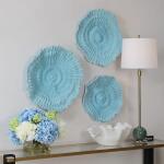 Ocean Gems Wall Decor, Blue, S/3 - Image 4