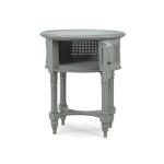 Montego Side Table W/ Rattan Door - Image 5