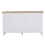 Heartland 9 Drawer Dresser Dressers Antique White w/ Tobacco Tops 20