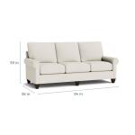 True Custom™ True Custom® Panel Arm Sofa - Image 5