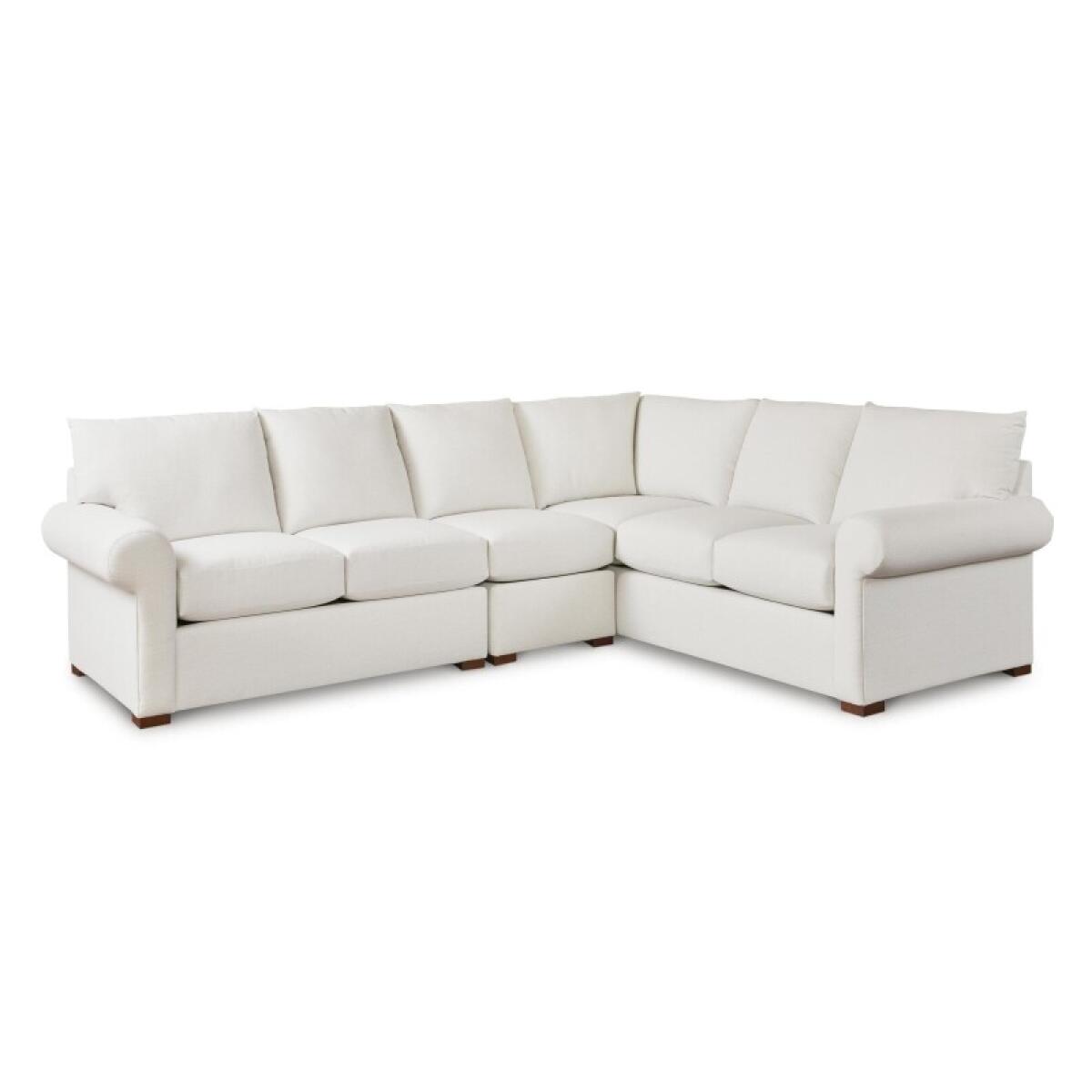 bddfd530302c4e744acadf61cc4384c8 Hanover Roll Arm L-Shaped Sectional - Image 1