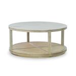 Cohan Coffee Table Small W/ Rattan - Image 5