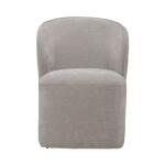 Accent Dining Chair w/ Casters - Truffle - Image 5