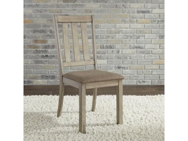 Sun Valley Slat Back Side Chair (RTA) Chairs & Benches Brown