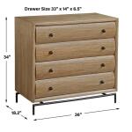 Millard 4 Drawer Chest - Image 10