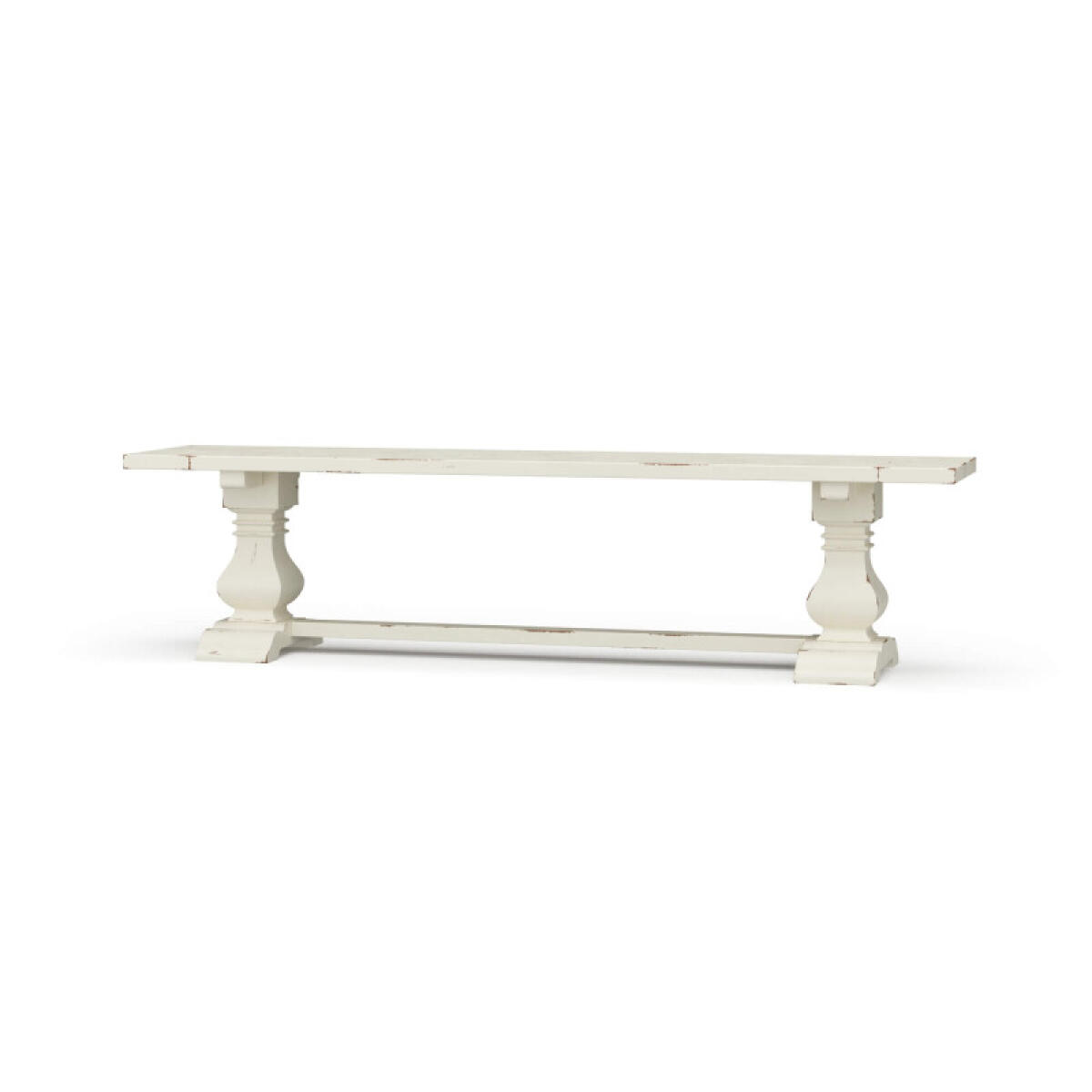 be0425bab8f5de6749ac7c3ea290d472 Trestle Dining Bench - Image 1