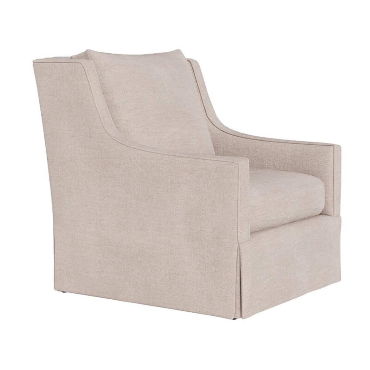 be32d0ba448e9335326bce305db1e0f5 Hudson Skirted Chair - Special Order - Image 1