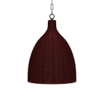 Hampton Rattan Pendant Small