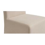 Cameron Upholstered Dining Chair with Casters - Image 6