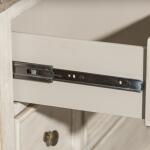 Heartland 9 Drawer Dresser Dressers Antique White w/ Tobacco Tops 24