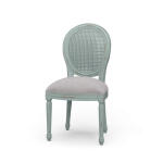 Tulip Rattan Back Dining Chair W/o Fluted Leg
