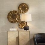 Peonia Indoor-outdoor Wall Decor, Gold, S/3 - Image 4