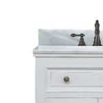 Shutter Vanity W/ Sink & Marble Top Accent Furniture Accent Furniture 20