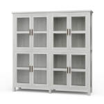 Madrone 8 Door Display Cabinet