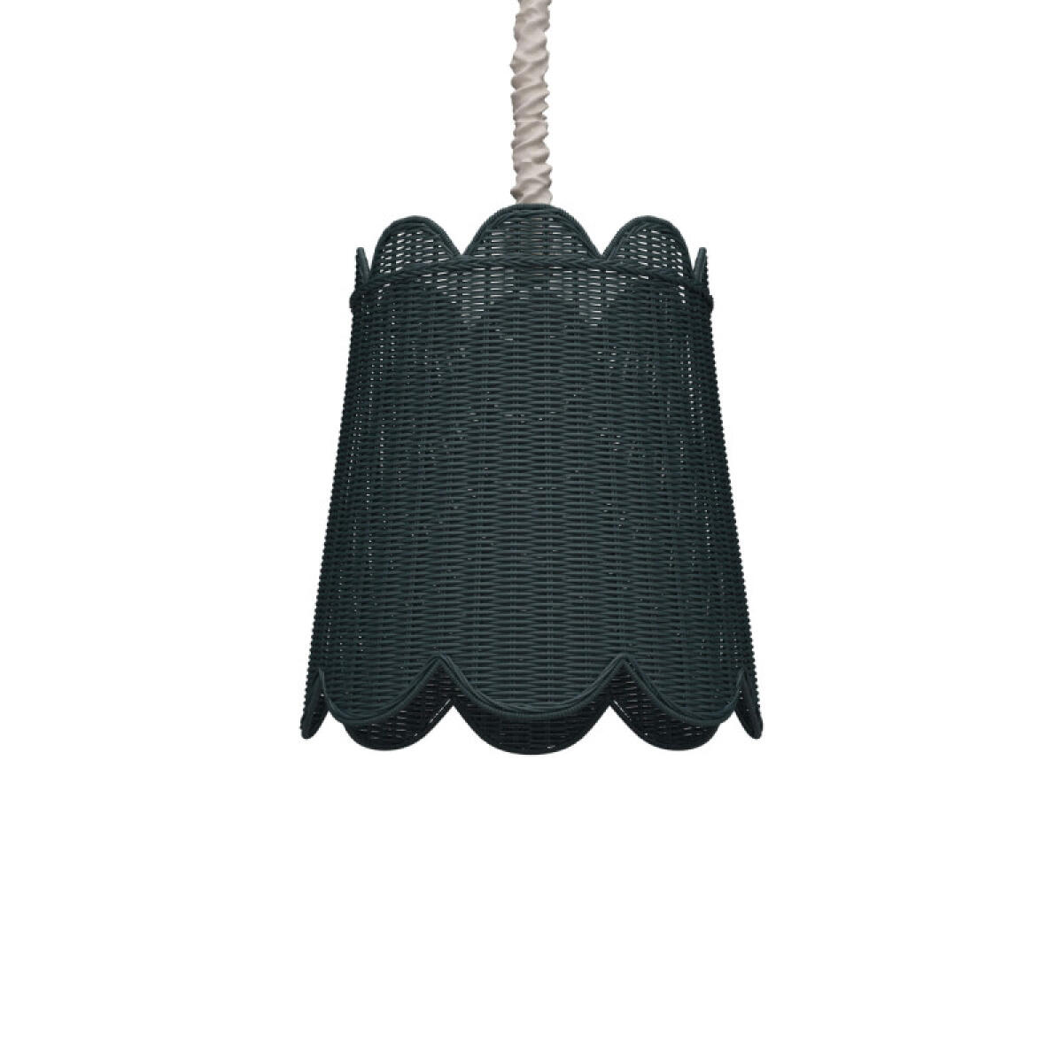 beb3aa51eb3b7e1c873f0b7aac5f7315 Scalloped Rattan Pendant - Image 1