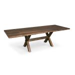 Crossbuck Dining Table with Extendable Leaves Dining Tables Bassett Furniture 16