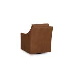 Sloan Leather Slope Arm Swivel Glider Chair - Image 5