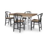 1561 Franklin DR Wishbone Back Counter Height Chair Black - Image 6