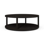 Cohan Round Coffee Table W/ Rattan