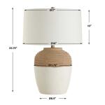 Bellaby Table Lamp Lighting Cream 17