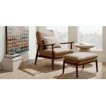 Ellis Leather Accent Chair Chairs Bassett Furniture 14