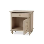 Savannah 1 Door Bedside Table - Image 5