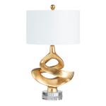 Gold Current Table Lamp Lighting Crestview Collection 12