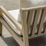 Strapped Outdoor Lounge Chair – 2 Cartons Outdoor Chairs Cream 24