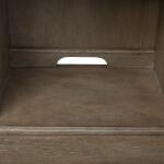 Simply Elegant 3 Piece Desk & Hutch Set Desks Brown 16