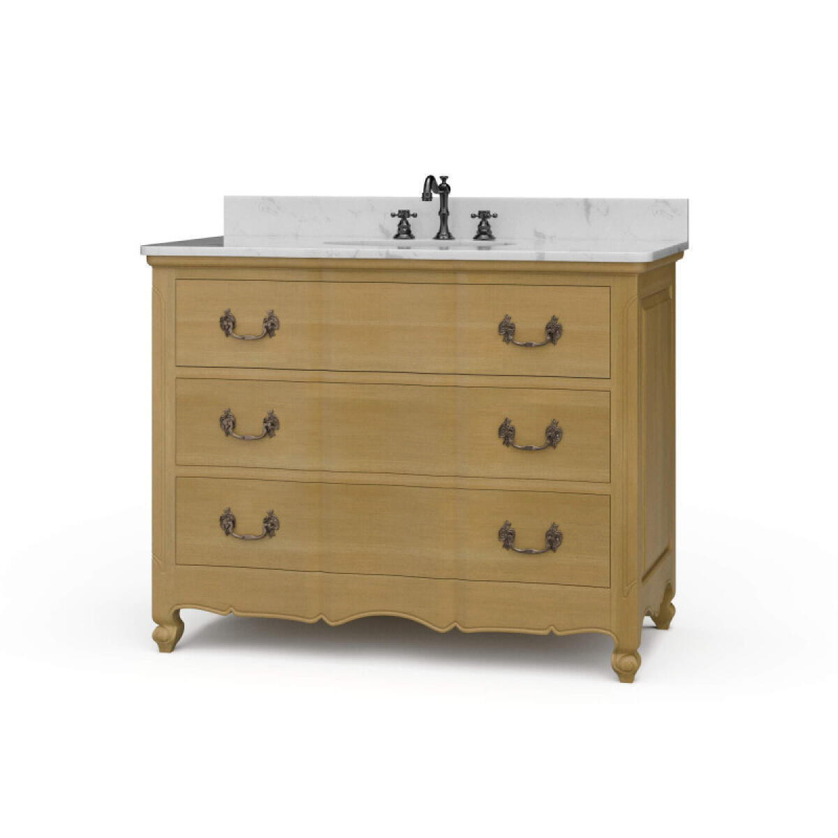bf7ebde6af35d919c1abd3d71af7029c Provence Single Vanity W/ Sink & Marble Top - Image 1