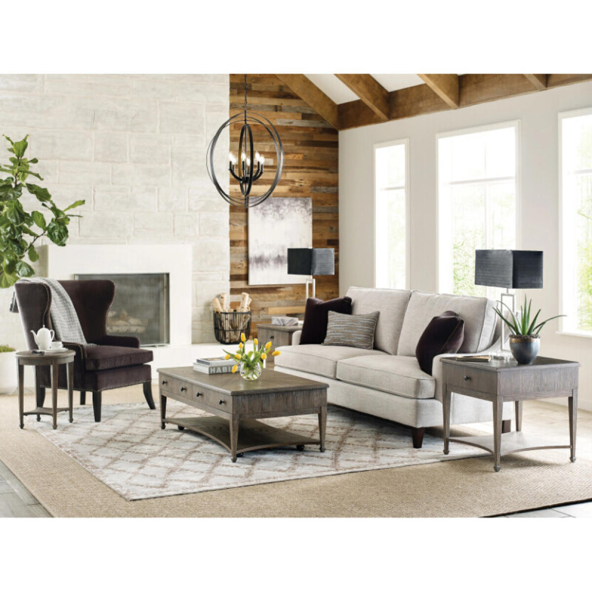 Emporium Carmine Rectangular Coffee Table Cocktail & Coffee Tables American Drew 2 Emporium Carmine Rectangular Coffee Table Cocktail & Coffee Tables American Drew 2