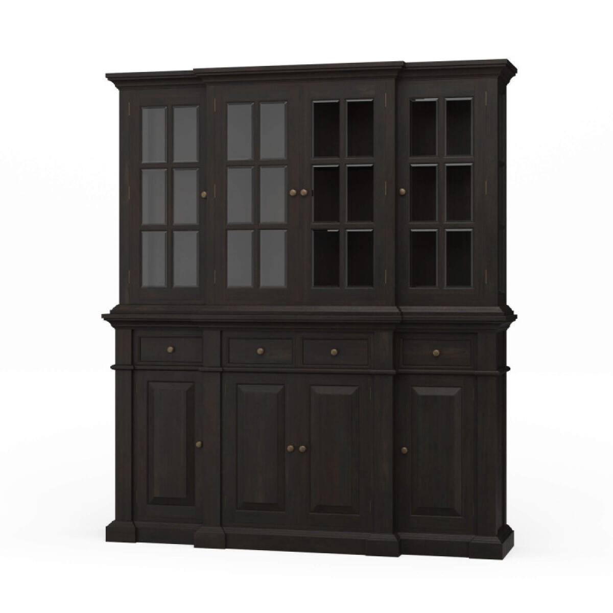 Genoa Hutch Entertainment Stands Black 2 Genoa Hutch Entertainment Stands Black 2