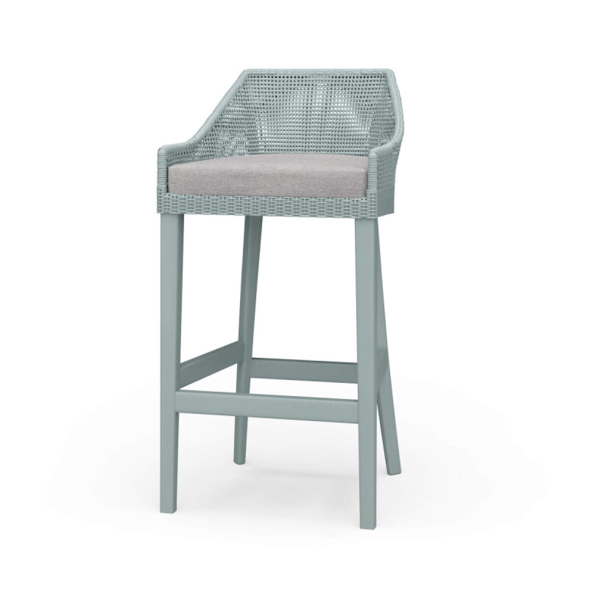 bfe11e09163e11fd1dc275691798545f Savanah Rattan Barstool W/ Seat Cushion - Image 1