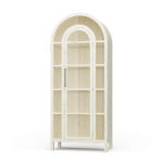 Vannes Display Cabinet W/ Glass Shelves