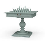 Gloucester Chess Table W/ Drawer
