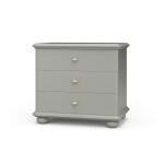 Luna 3 Drawer Bedside Table