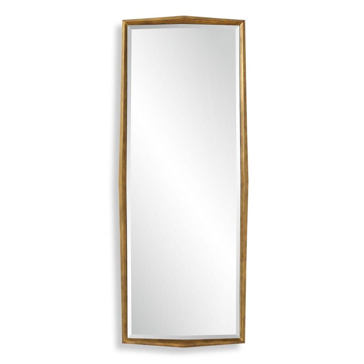c00a7da0278f4e4be36bca283f1c9d8c On Point Tall Mirror, Gold - Image 1