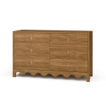 Chloe 6 Drawer Dresser