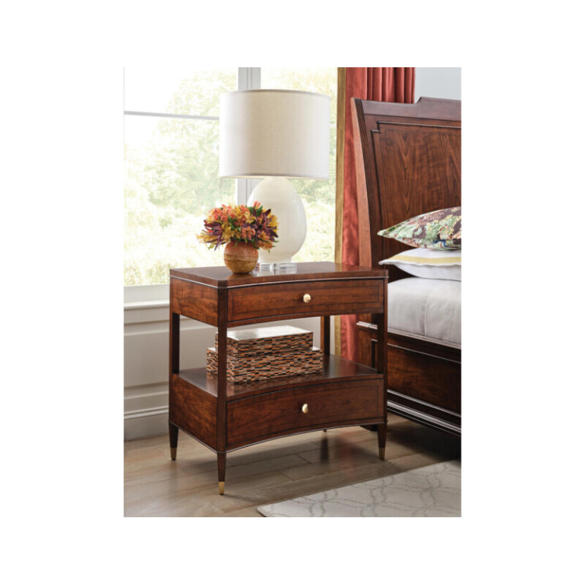 c034b770e4c5fcd2c44a79c97e69cf82 Addison Julian Two Drawer Nightstand - Image 1