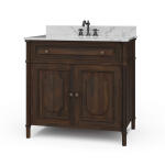 Nantes Single Vanity W/ Sink & Marble Top