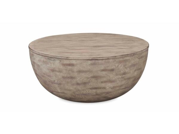 Tahiti Drum Cocktail Table Cocktail & Coffee Tables Bassett Furniture 2