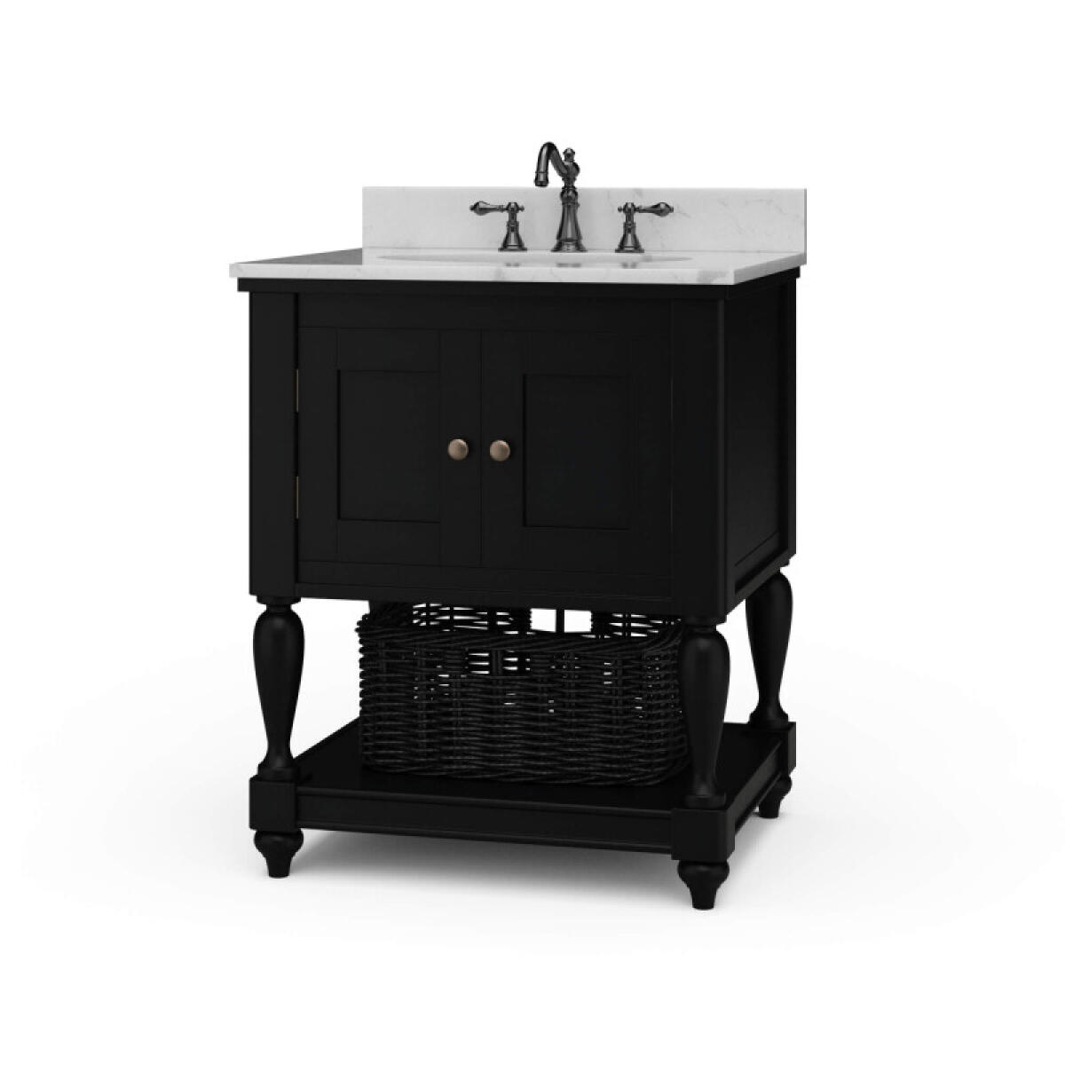 c095370f8542beace7f2d502da7b1d2f Jefferson Single Vanity W/ Sink & Marble Top - Image 1