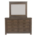 Thornwood Hills King Bookcase Bed, Dresser & Mirror - Image 4