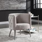 Haider Accent Chair, Champagne - Image 4