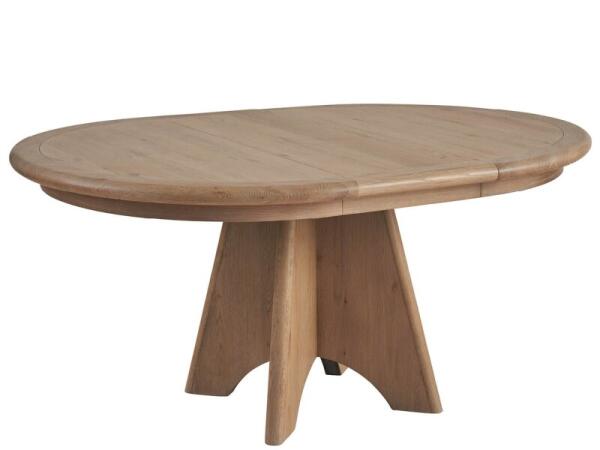 Griffith Park Canyon Round Dining Table Dining Tables Brown 13