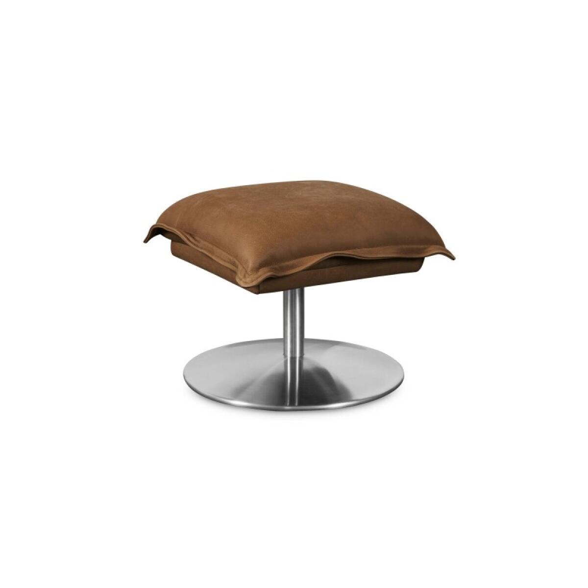 c0fd304bdb7109075b57daab08c0a89e Dunn Leather Ottoman - Image 1