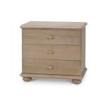 Luna 3 Drawer Bedside Table - Image 4