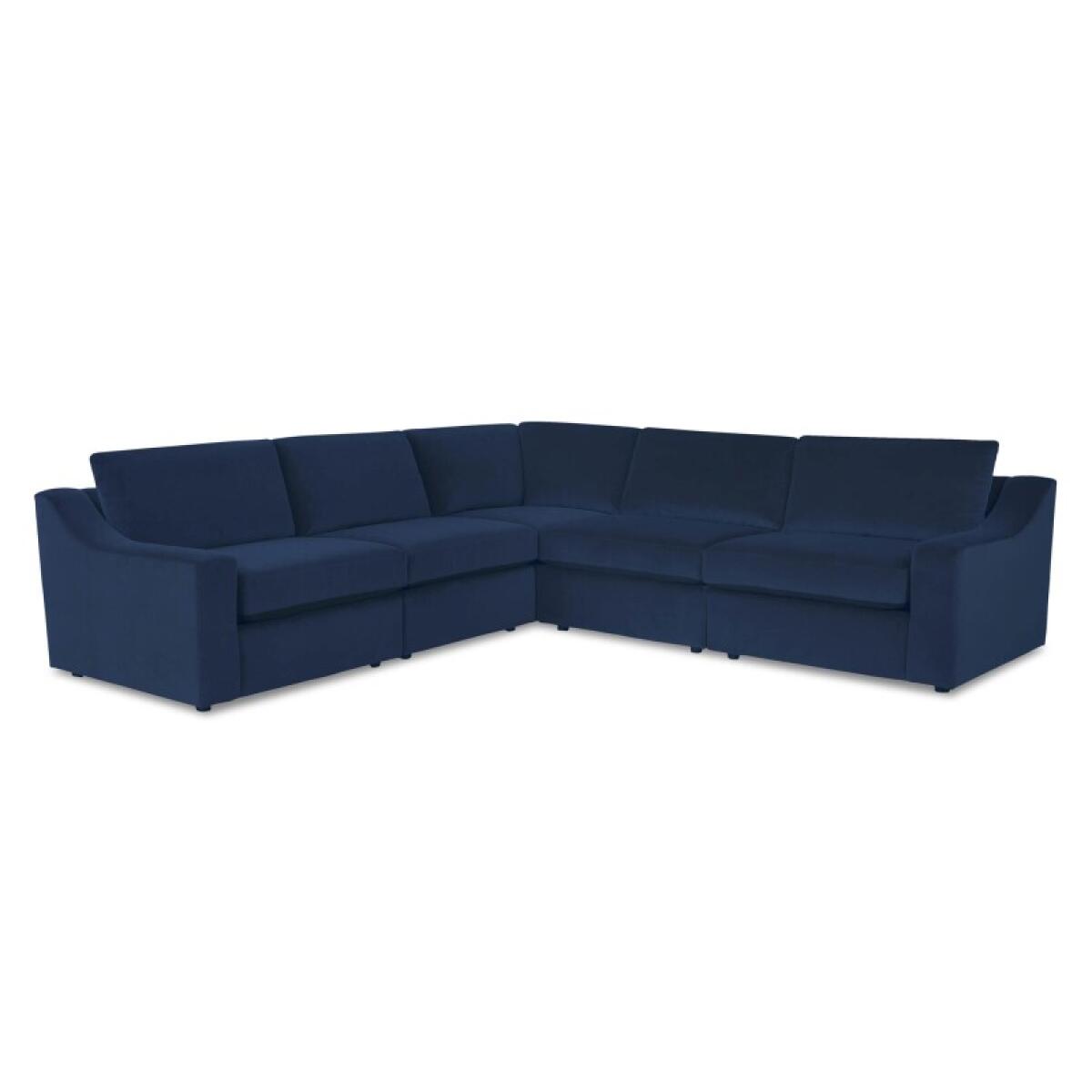 c1144d1d857072da547f54065ee136e8 Blake Slope Arm Modular L-Shaped Sectional - Image 1