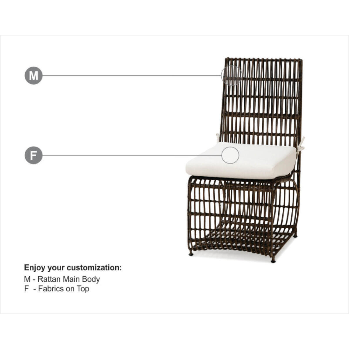 c119fbbb0aa64de44cfe9408a22b1942 Carmel Rattan Chair - Image 1