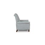 Nelson Leather Sock Arm Lay Flat Power Recliner - Image 8
